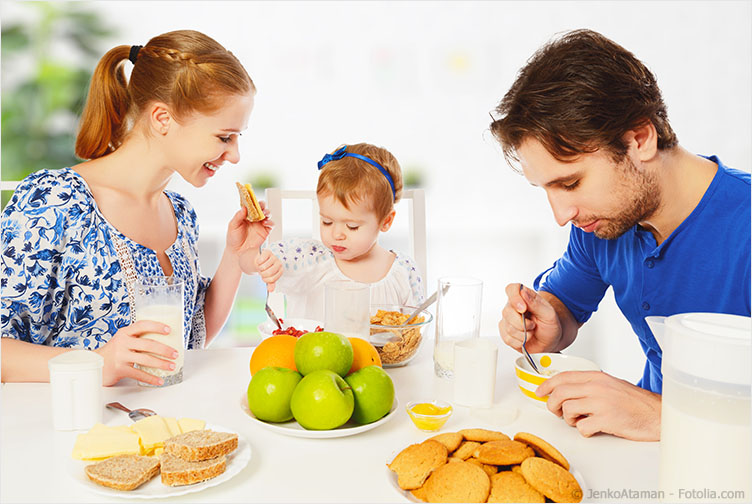 Durch eine gelungene Arbeitsteilung, trägt jedes Familienmitglied gleichermaßen zum Familienunterhalt bei.